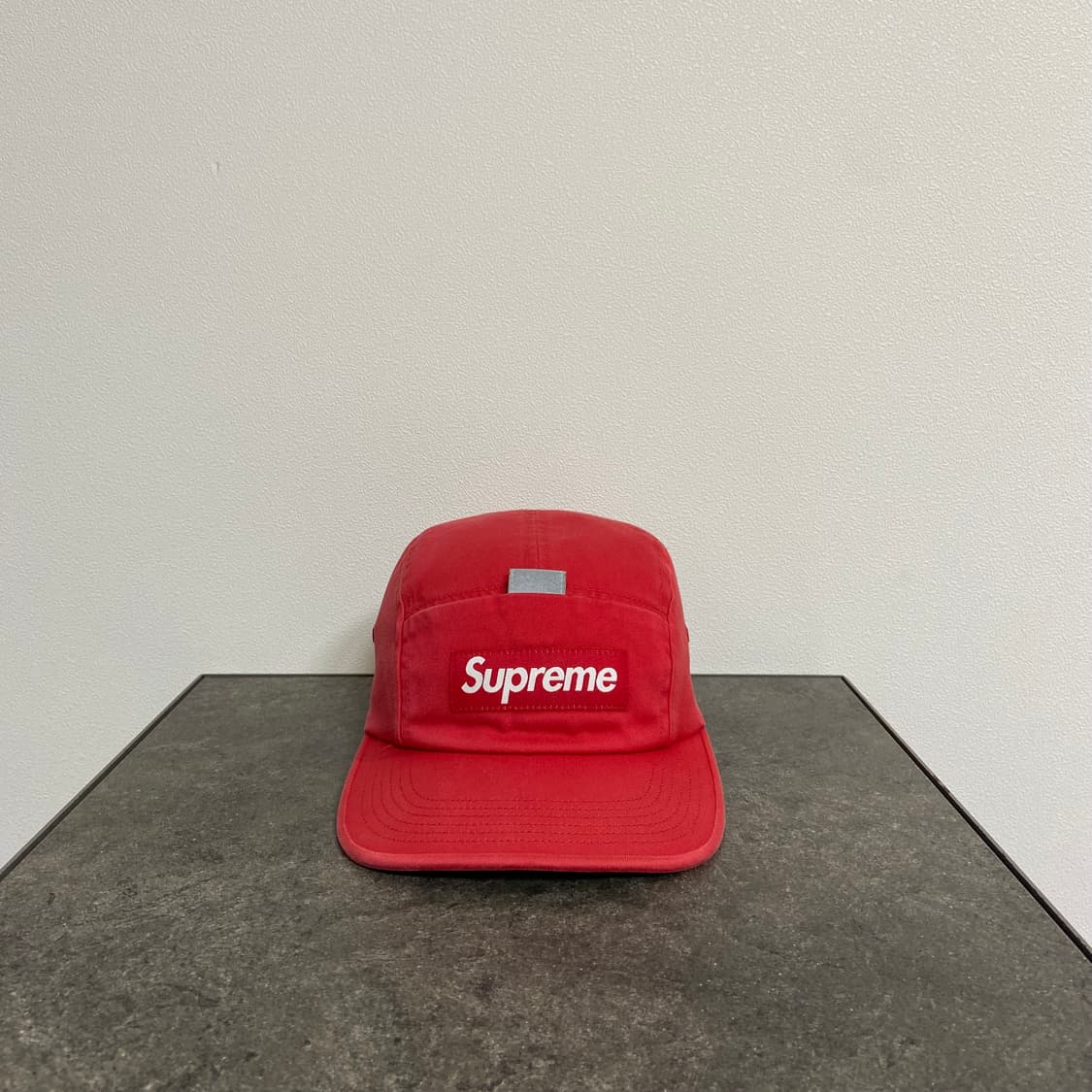 (OS) 슈프림 박스로고 캠프캡 모자 레드 상품이미지1
