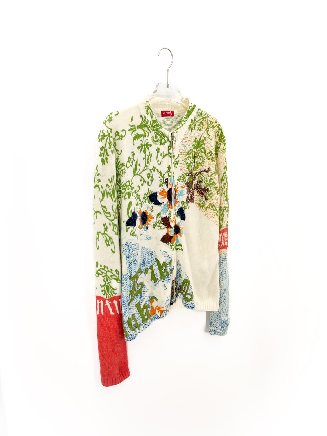  빈티지 보헤미안 히피 니트 집업  상품이미지4