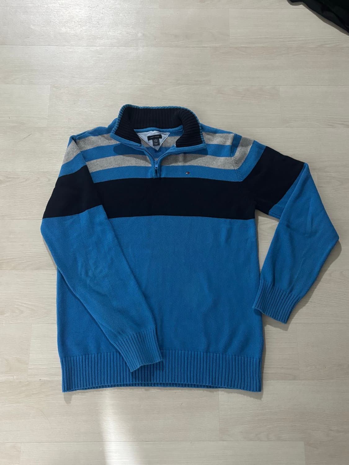 타미힐피거 반집업니트 XL 상품이미지5