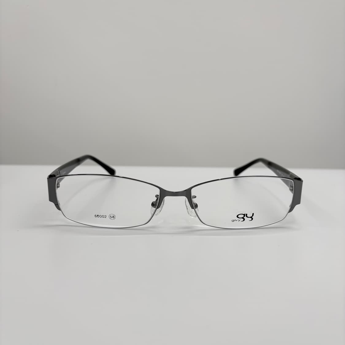 GIVY 기비 실버 사각 메탈 빈티지안경 상품이미지3