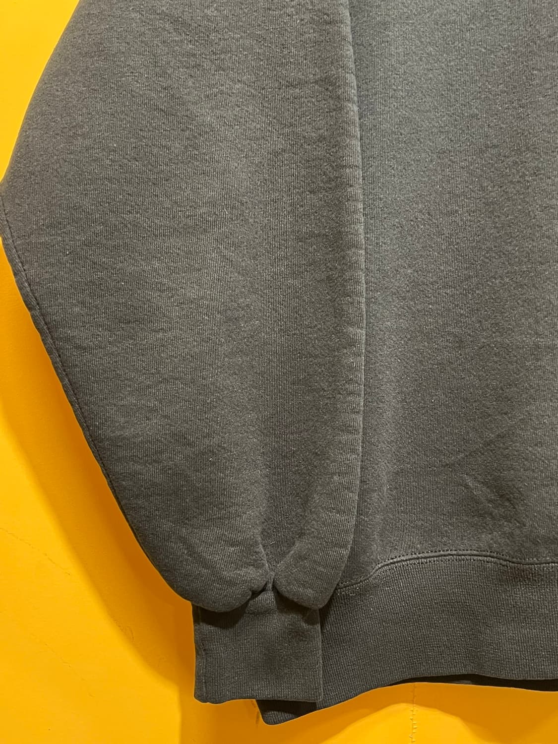 90's [L] 러셀 애슬레틱 USA 블랙 블랭크 USA 빈티지 맨투맨 상품이미지5