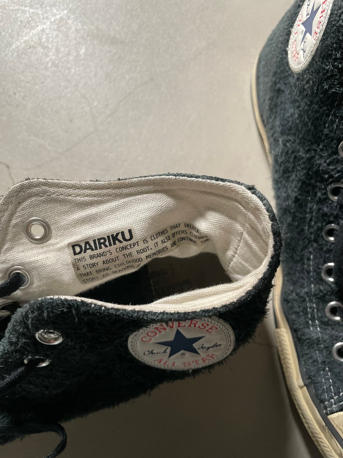다이리쿠 컨버스 리미티드 척테일러 올스타 하이탑 상품이미지4