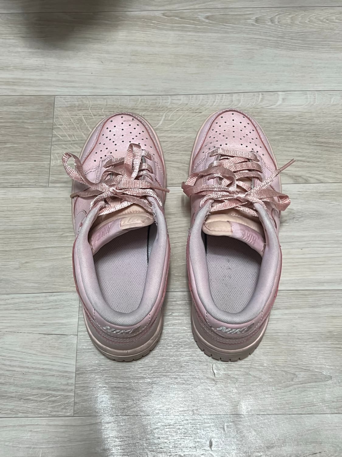 (GS) Nike Dunk Low SE Prism Pink 상품이미지5