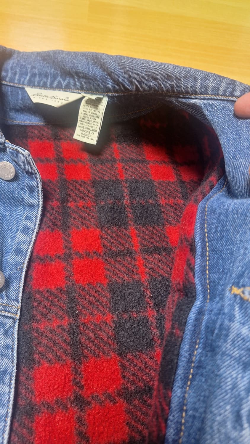 에디바우어 블랭킷 데님자켓 상품이미지4