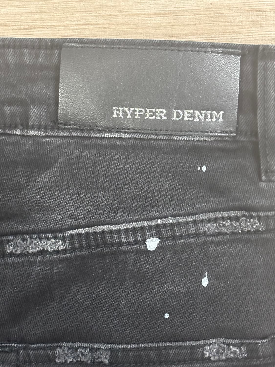 HyperDenim Black Patch Jean 30 Size 상품이미지3