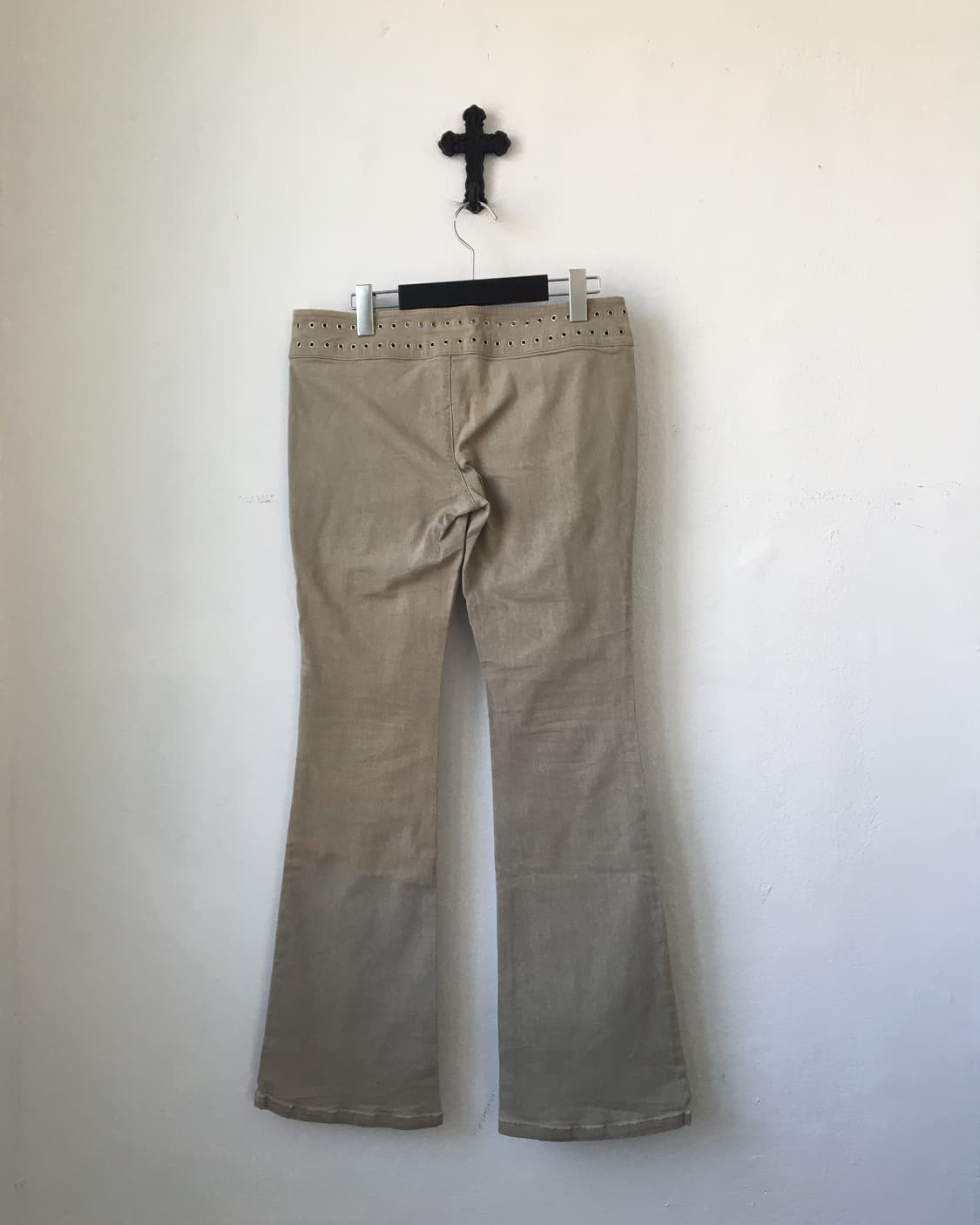 Eyelet point boots cut pants 상품이미지3