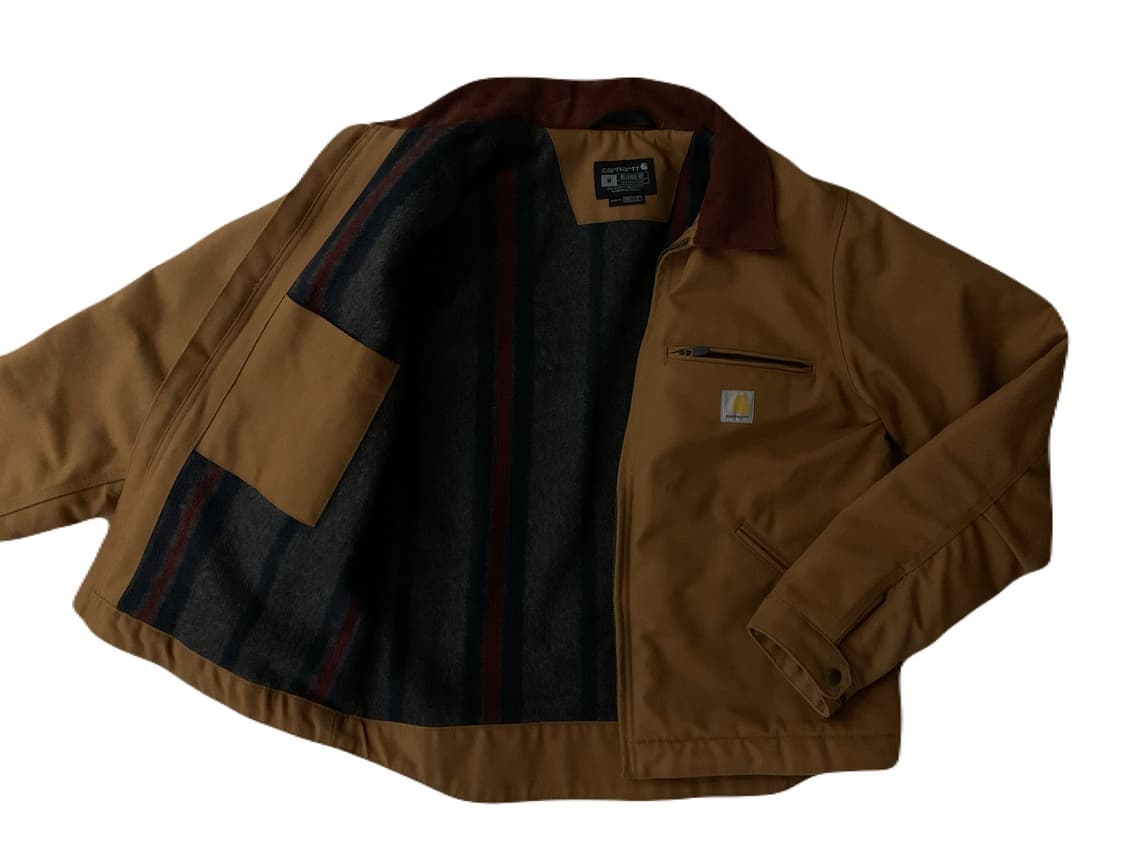 (M)칼하트 디트로이트 자켓 브라운 상품이미지2