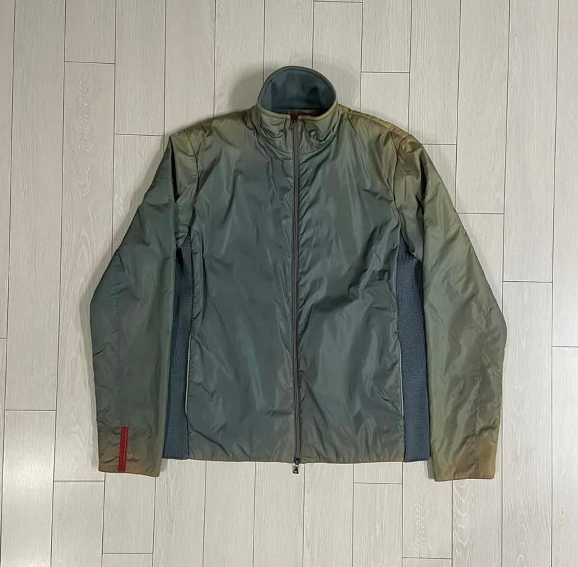 [48] AW1999 프라다 스포츠 도킹 니트 집업 상품이미지1