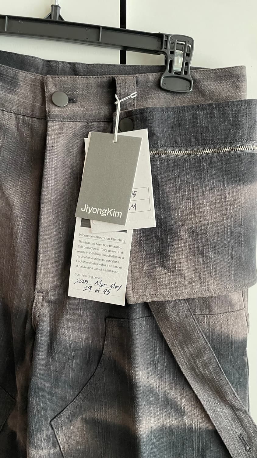 지용킴 25aw 선블리치 더블니 팬츠 상품이미지4