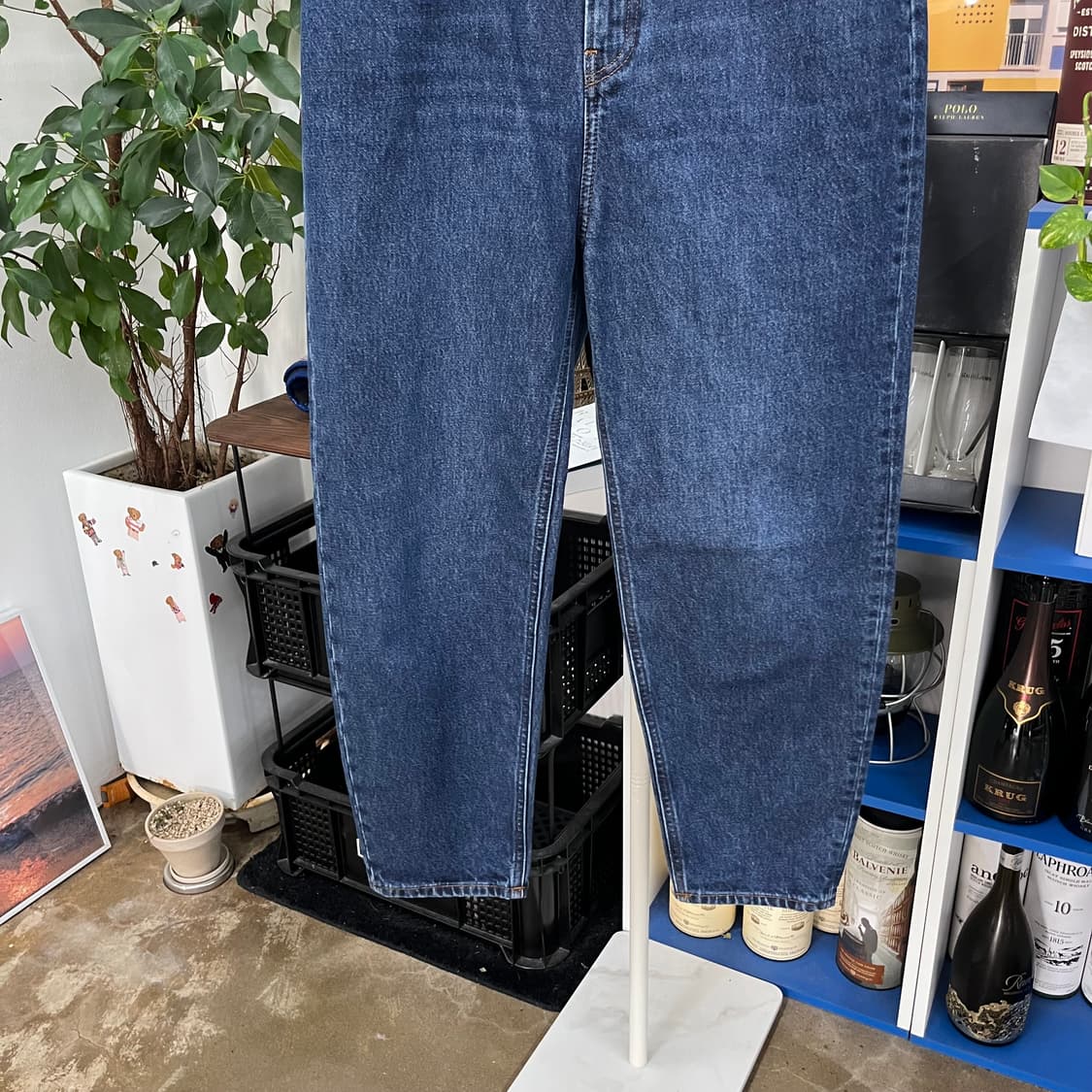 토템 테이퍼드 데님팬츠 27 상품이미지3