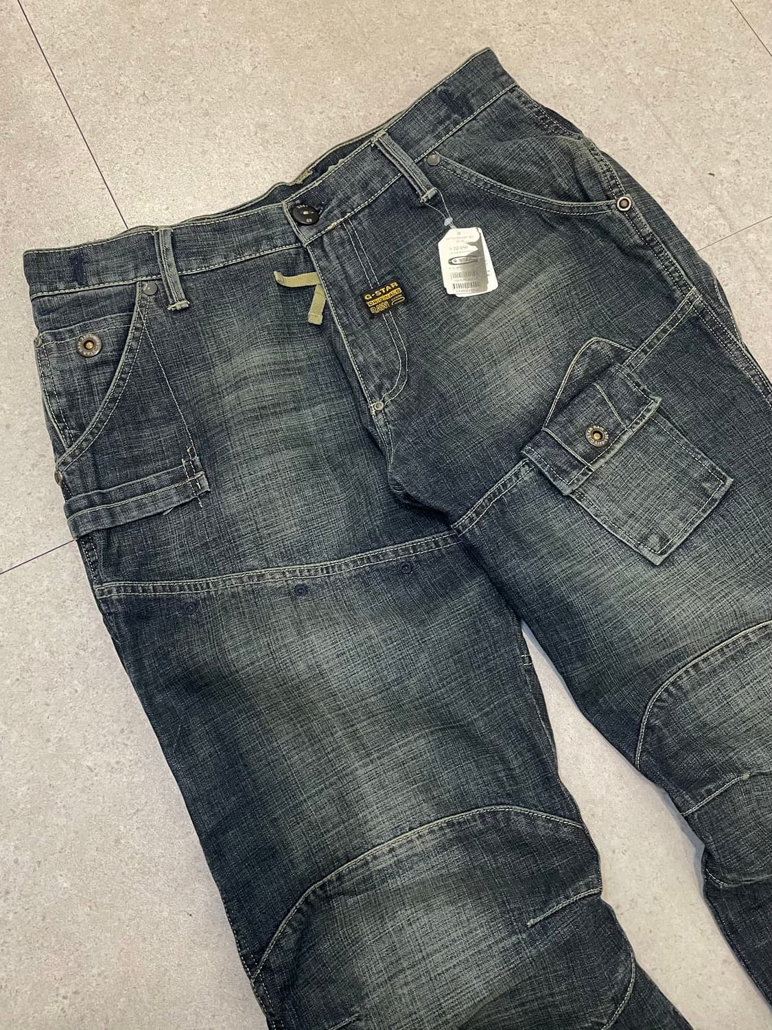 (데드스탁)G-Star RAW 지스타로우 엘우드 워싱 멀티포켓 카고팬츠 상품이미지5