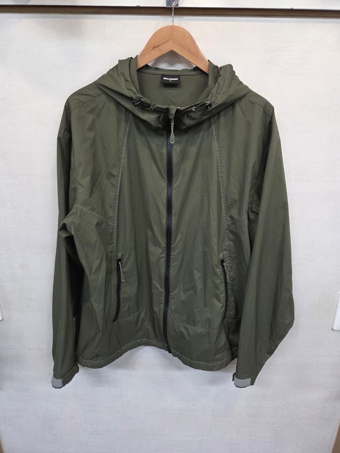 살로몬 릿지 라이트 경량 바람막이 후드자켓 xl 상품이미지1