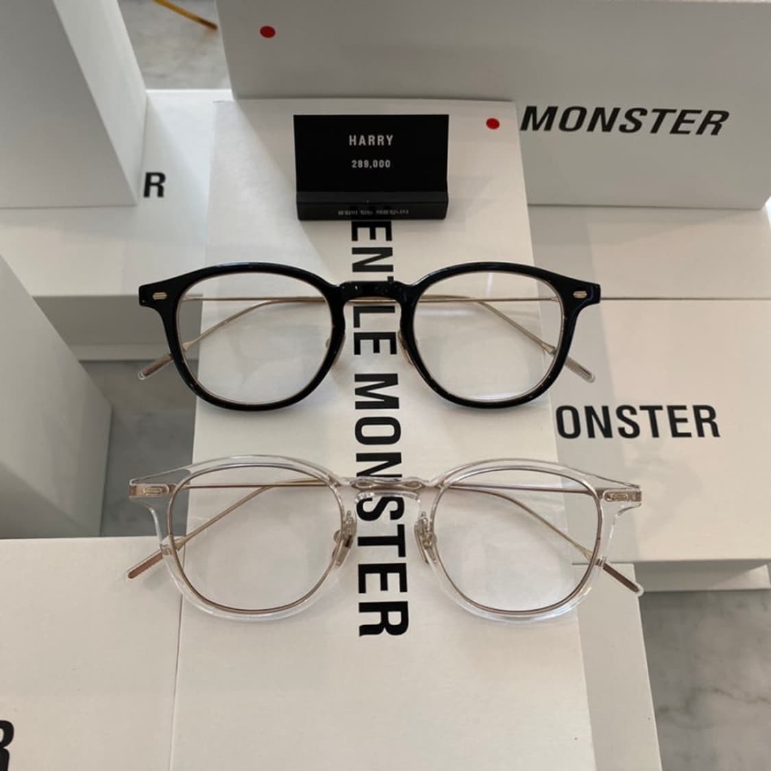 젠틀몬스터 해리 C1 클리어 안경 상품이미지4