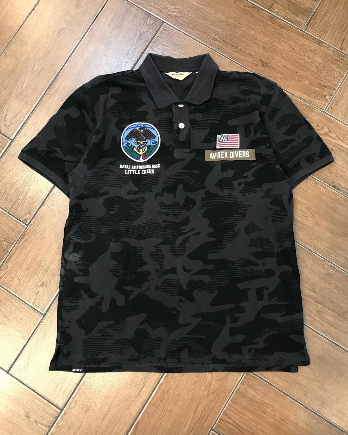 Avirex Embroidery Camo PK T-shirt 상품이미지6