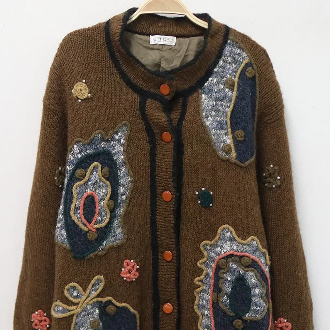 모리걸 무드 울 혼방 롱 가디건 62182 상품이미지3