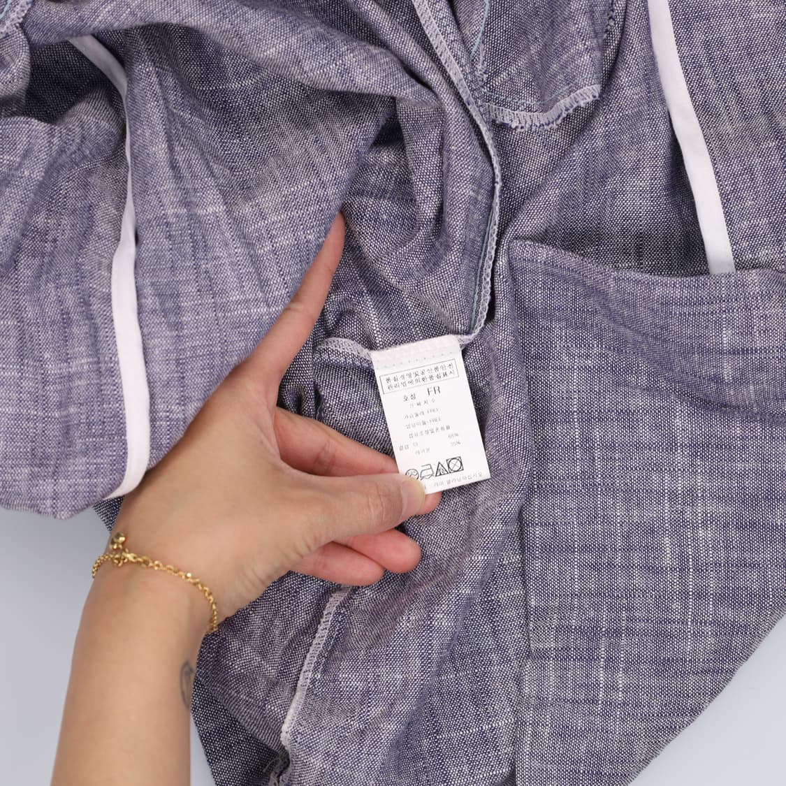 FR 오프리미츠 여성 린넨 롱자켓 0424H1 상품이미지4