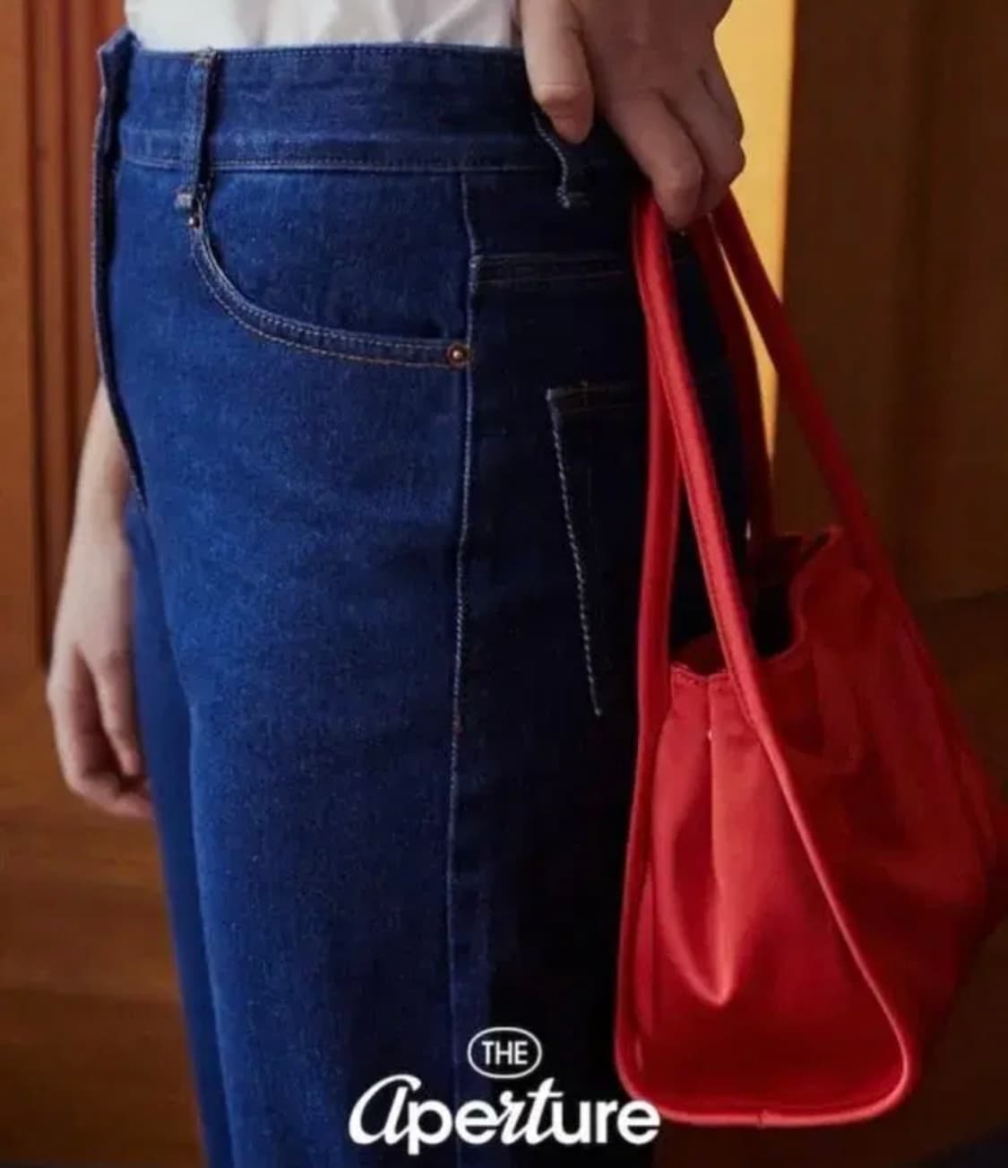 디애퍼처 미니밀크 토트백 레드 상품이미지2