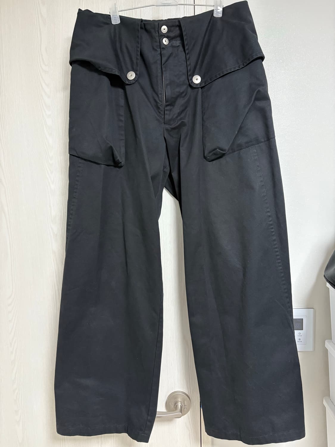 Omar Afridi Flap Trousers black 상품이미지2