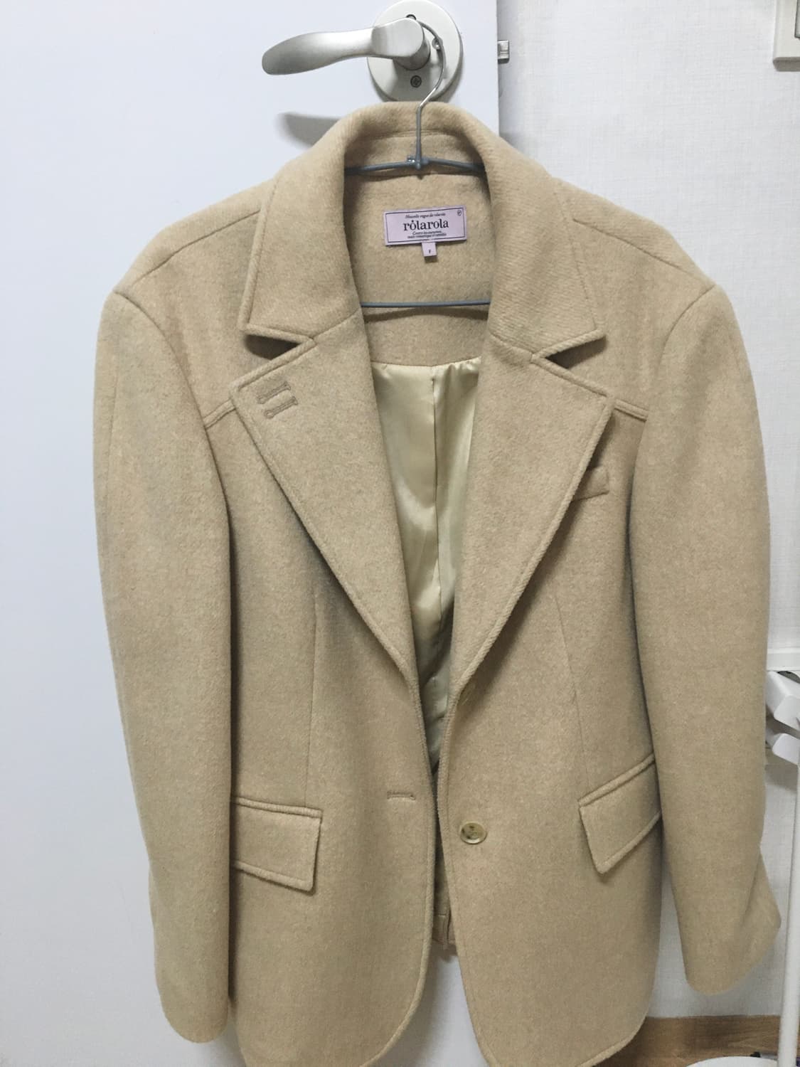 로라로라 woo blended classic jacketl 상품이미지2