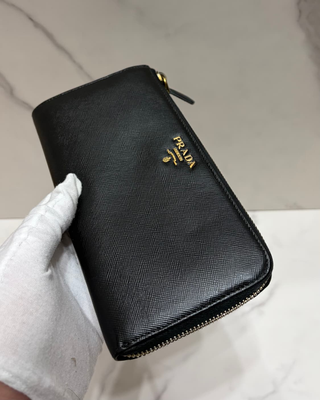 [정품] 프라다 사피아노 메탈로고 장지갑 상품이미지3
