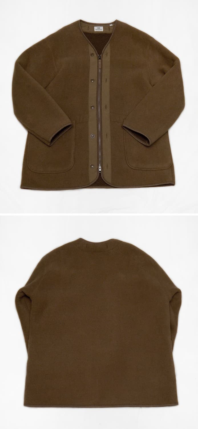 엔지니어드 가먼츠 x 유니클로 논카라 후리스 자켓 (L / 105+) 상품이미지2