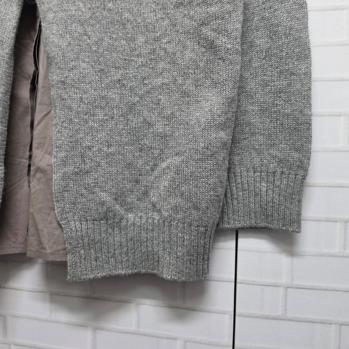 파비아나필리피 2in1 울 캐시미어 실크 가디건 셔츠 48사이즈 상품이미지5