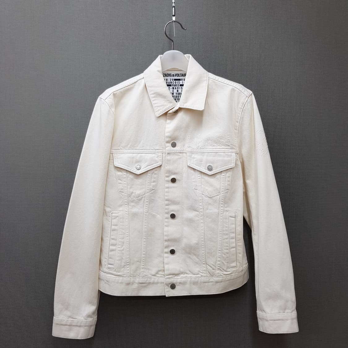 자딕앤볼테르 코튼 데님 자켓 S사이즈 상품이미지1