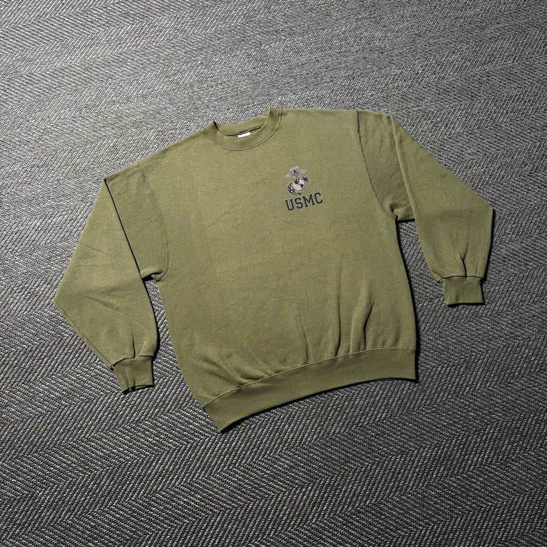 90s US ARMY USMC 미해병 빈티지 스웻 셔츠 상품이미지2