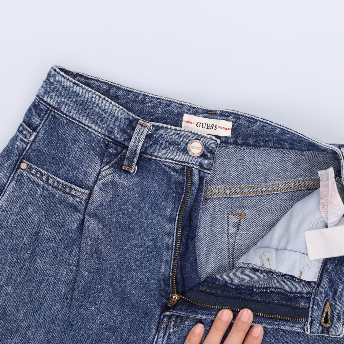 26 게스 여성 핀턱 데님팬츠 0331H1 상품이미지3