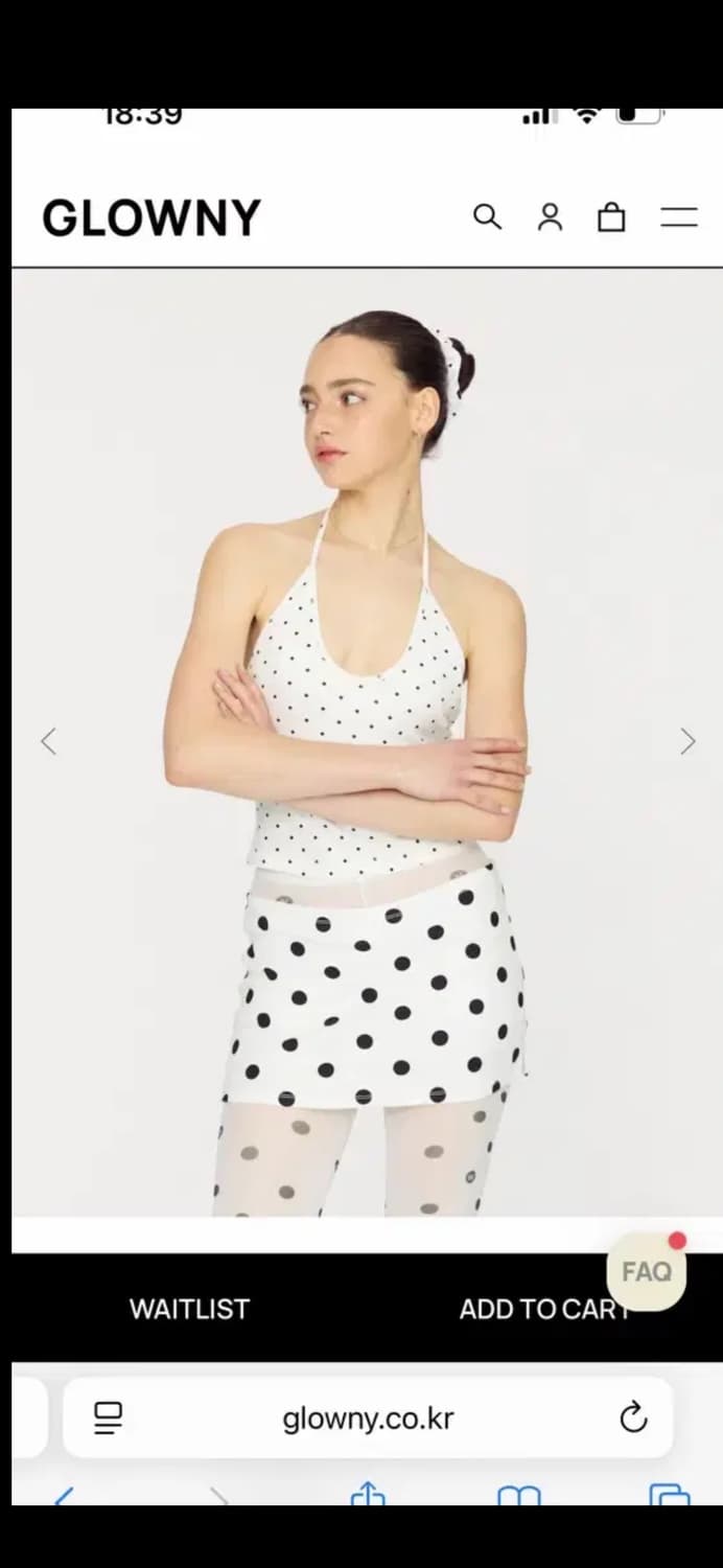 M) 글로니 홀터 슬리브리스 도티메이즈 상품이미지2