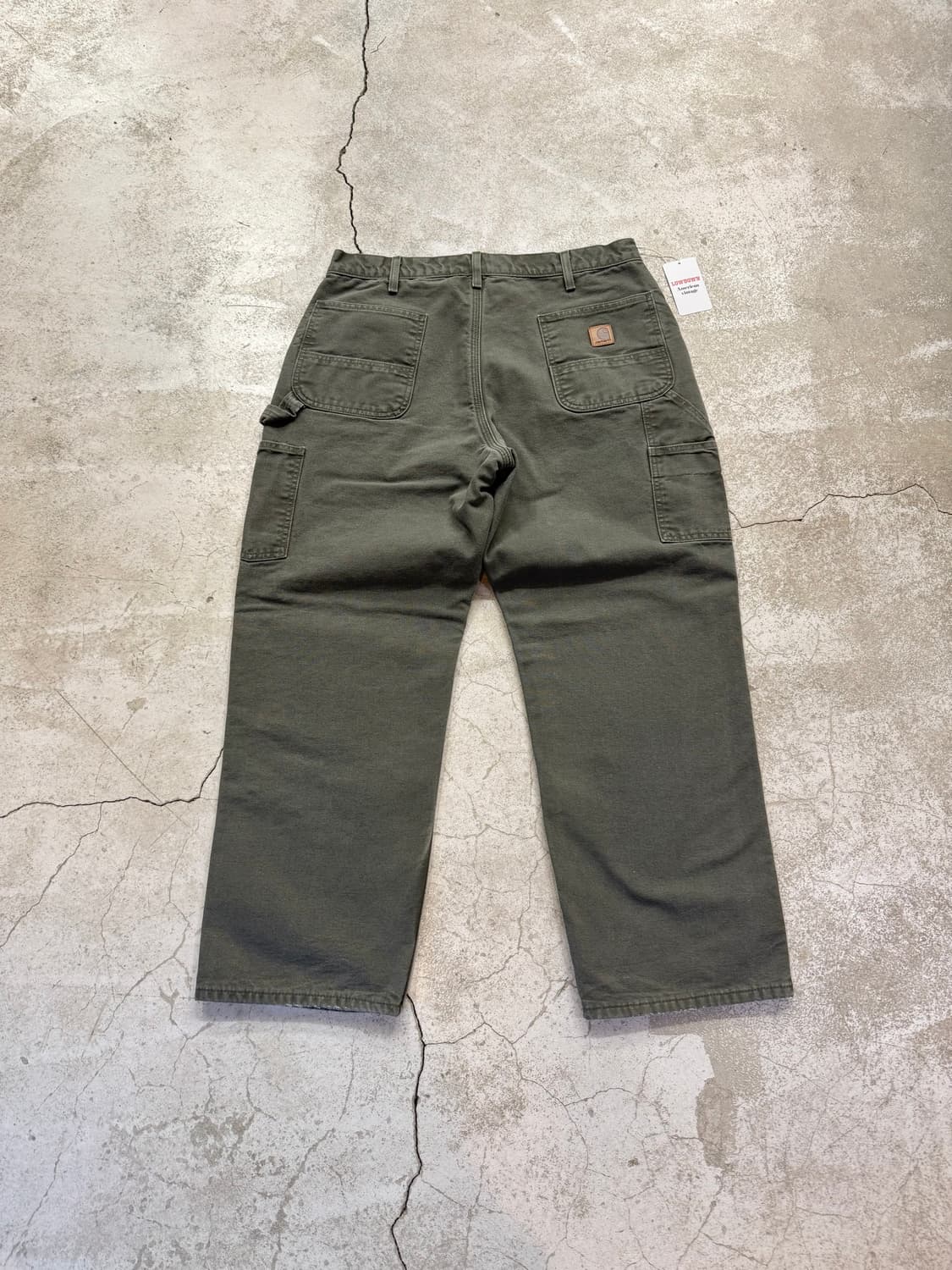 칼하트 B111 MOS 플란넬 라이닝 싱글니 상품이미지3