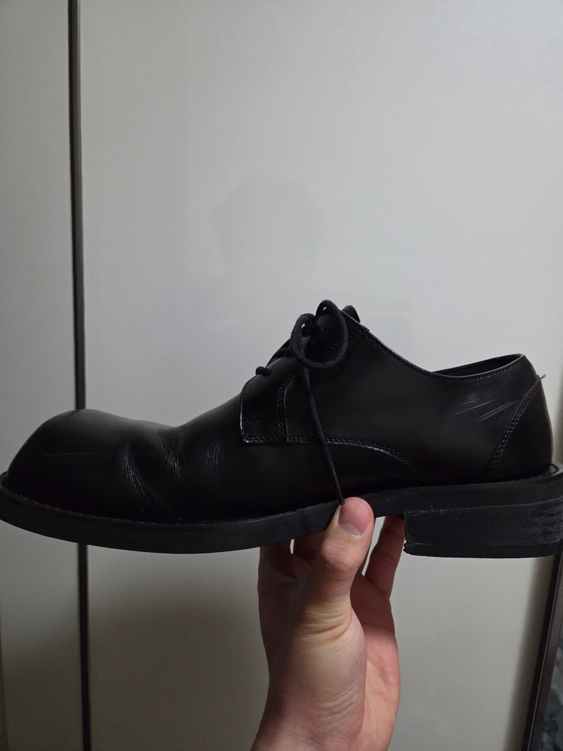 [255]로맨틱무브 스퀘어토 더비 슈즈 상품이미지3