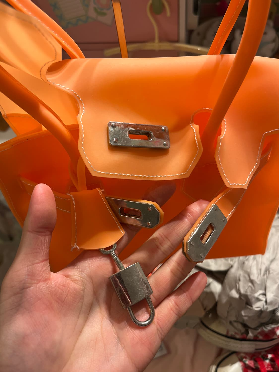 미니 젤리버킨 - 오렌지 🍊 상품이미지5