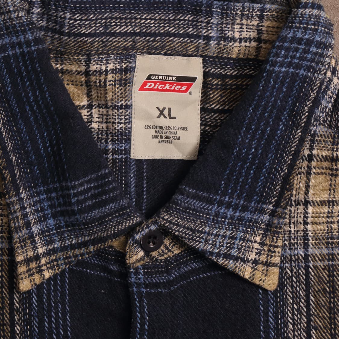 디키즈 플란넬 체크 워크셔츠 A1669 상품이미지3