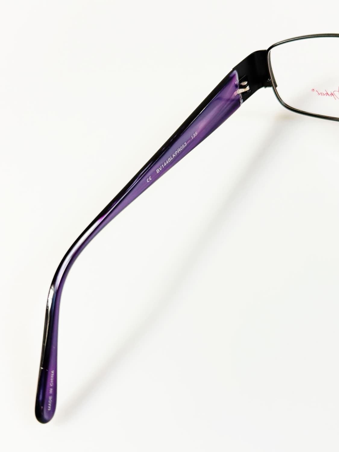 BABY PHAT 블랙 메탈 슬림 스퀘어 프레임 빈티지 안경 상품이미지7