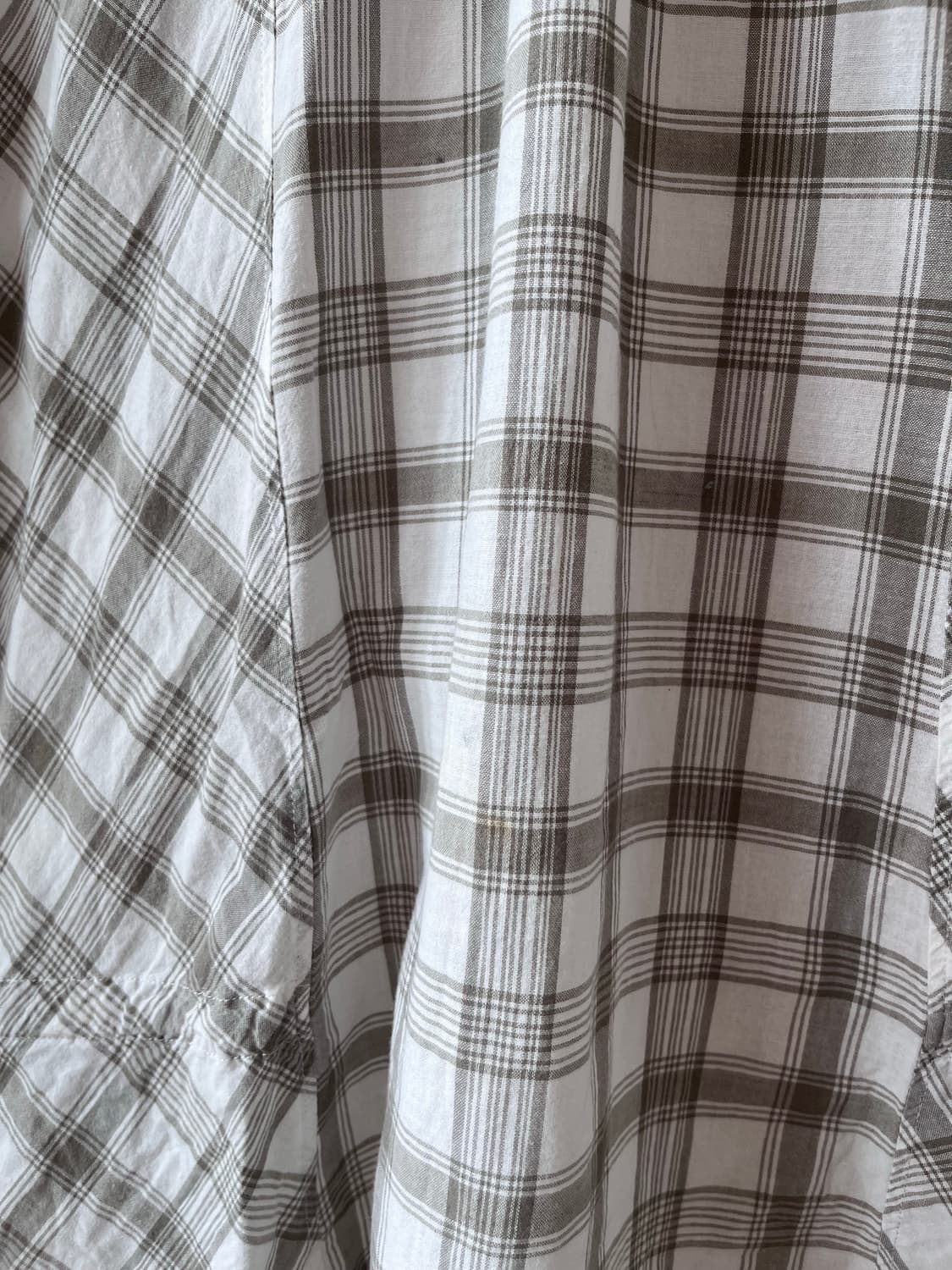 Eternal Flow 체크 레이어드 바선생 원피스 상품이미지10