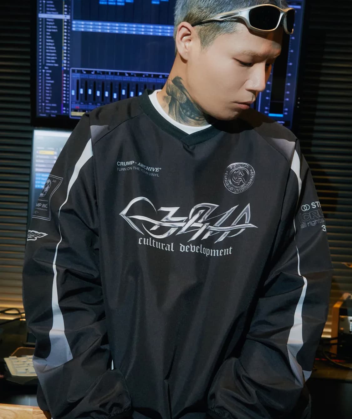 크럼프 크롬 우븐 피스테 블랙 L 상품이미지1