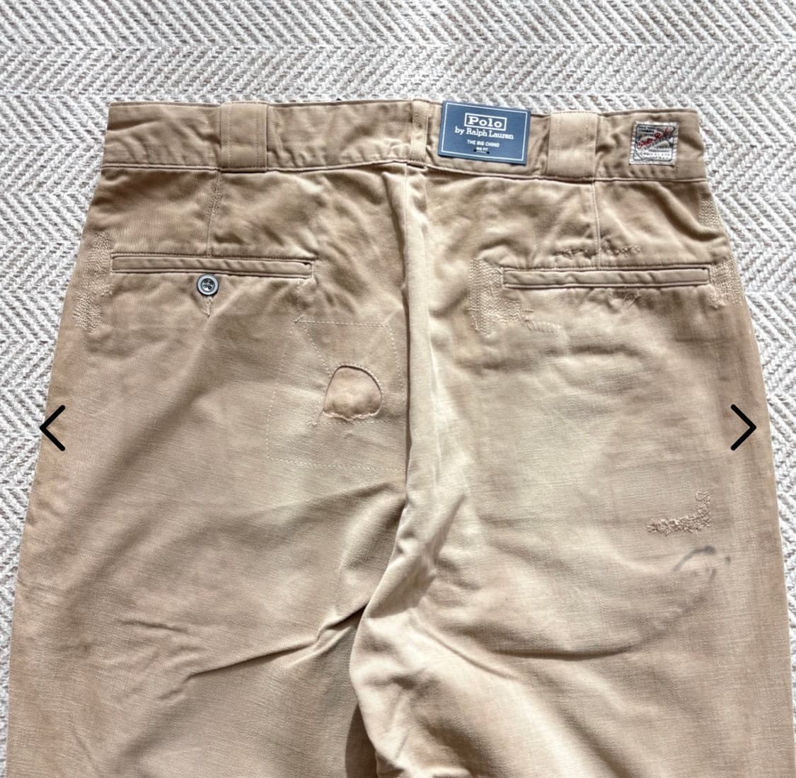 폴로 90s 빅핏 치노(34size) 상품이미지1
