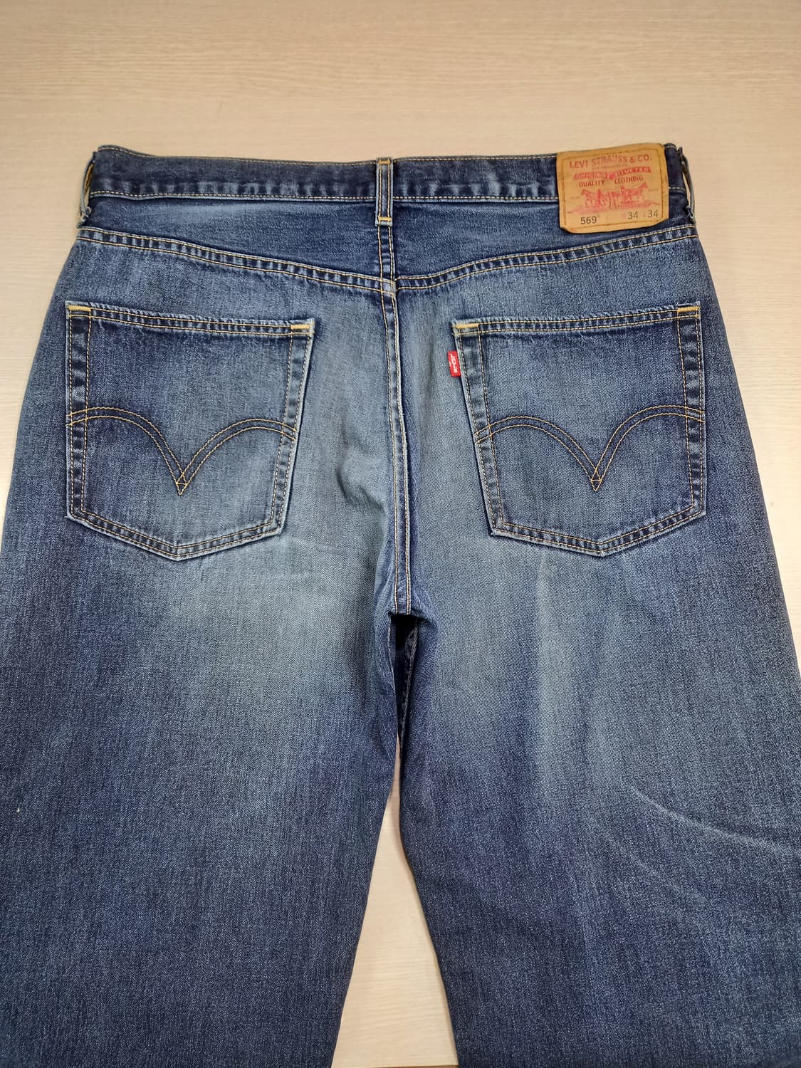 34-35 리바이스569 워싱 와이드진 35-261 상품이미지4