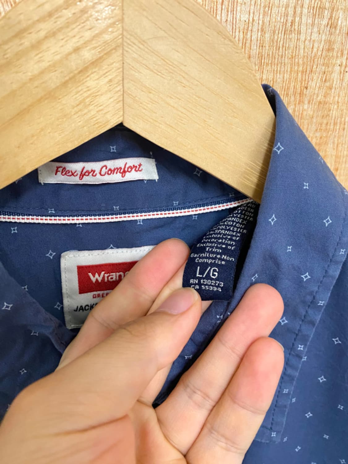 WRANGLER work shirts 랭글러 셀비지 워크셔츠 상품이미지7