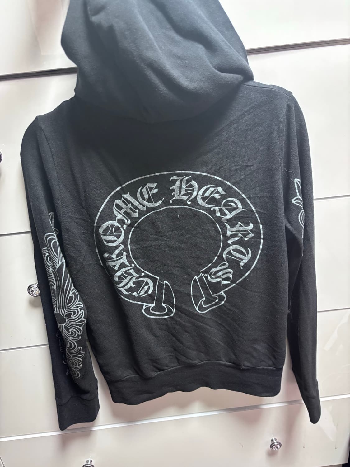 크롬하츠 홀스슈 후드집업 S 상품이미지2