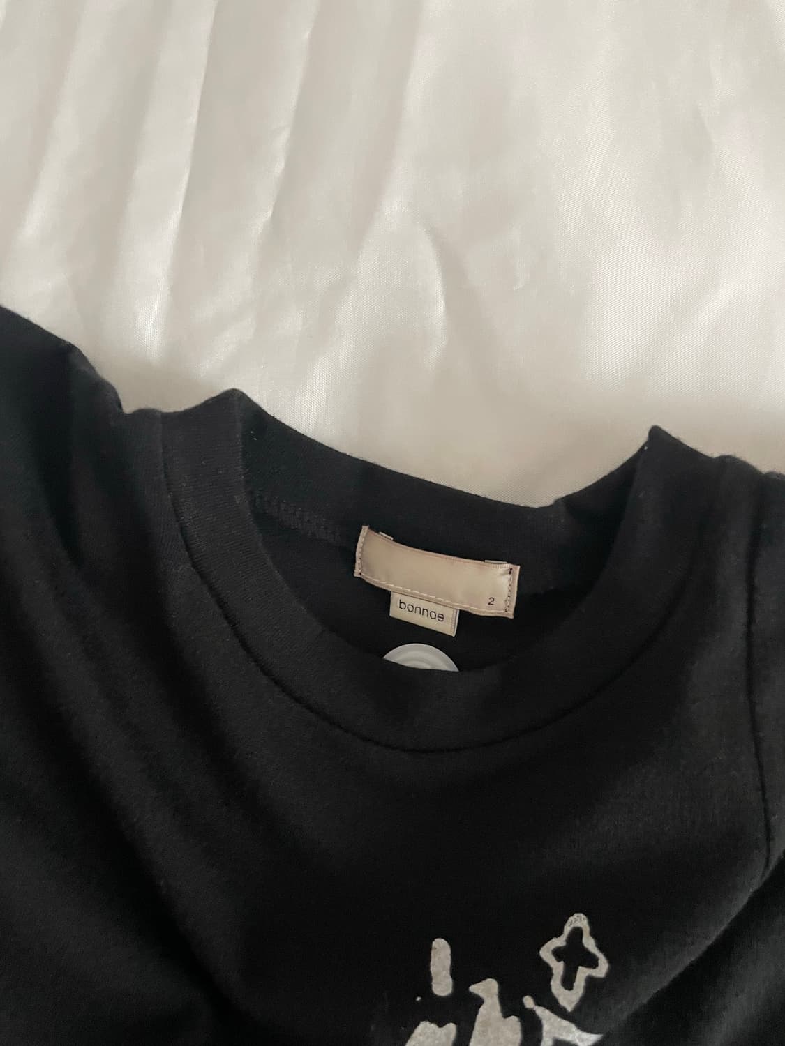 본네 bonnae Eyelet top 반팔티 상품이미지2