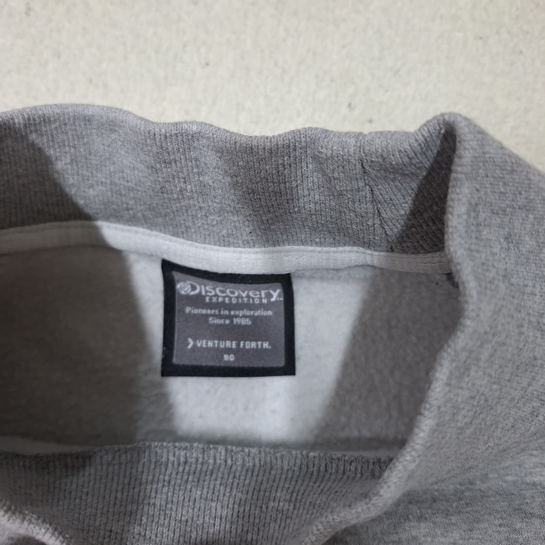 디스커버리  오버핏기모 맨투맨90 상품이미지2