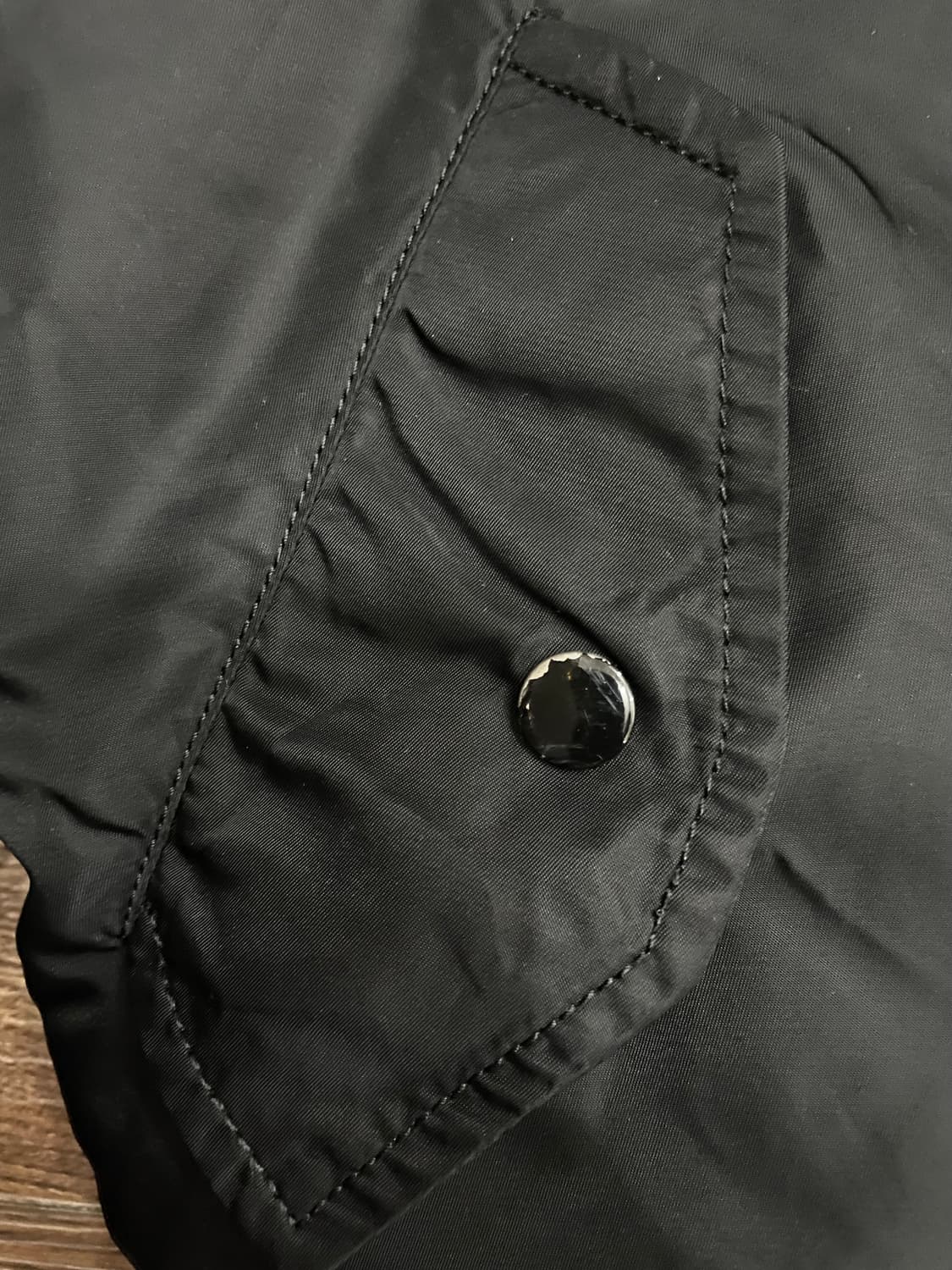 알파인더스트리 ma-1 항공점퍼 블랙 상품이미지5