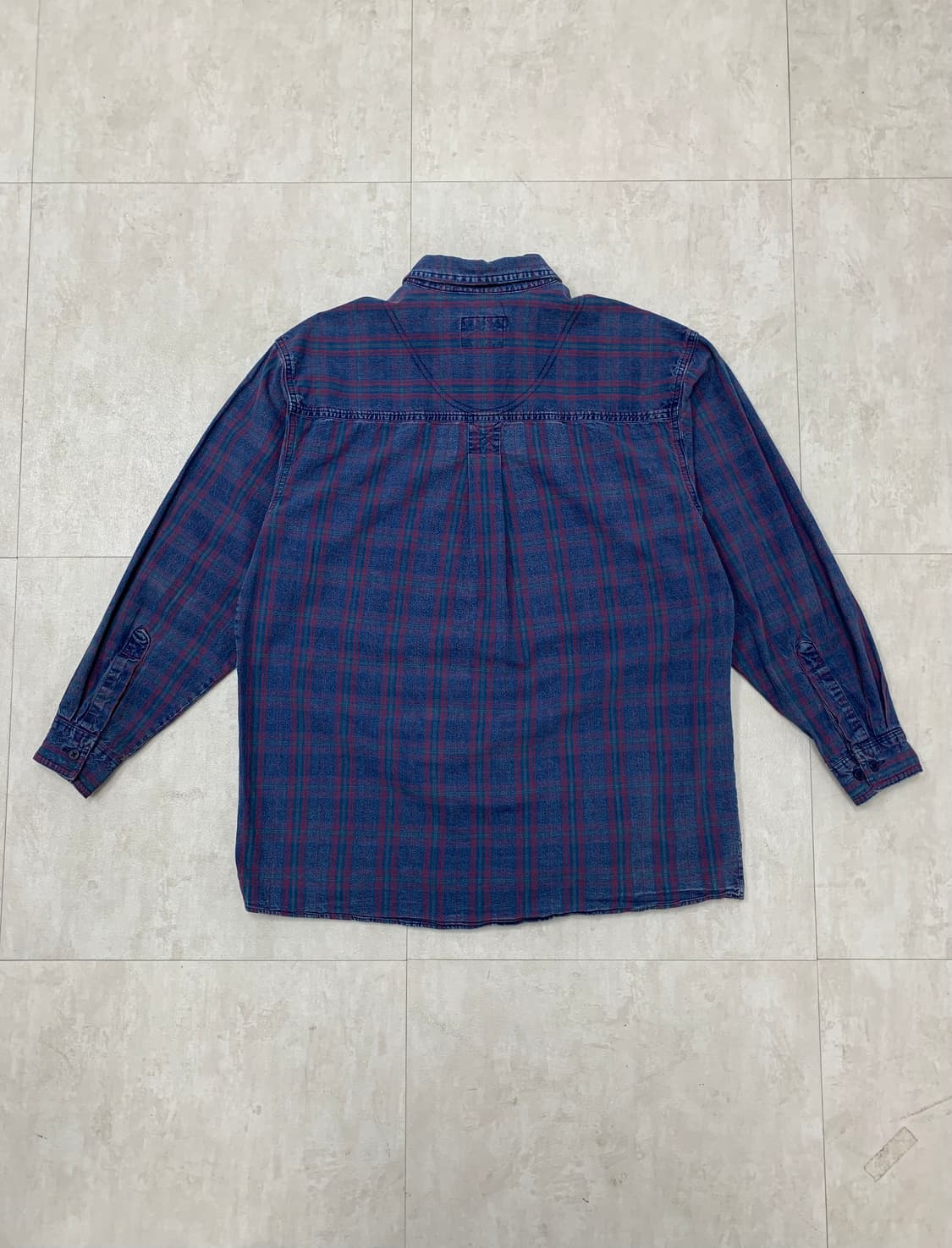 Lee  체크데님셔츠 #733 상품이미지2