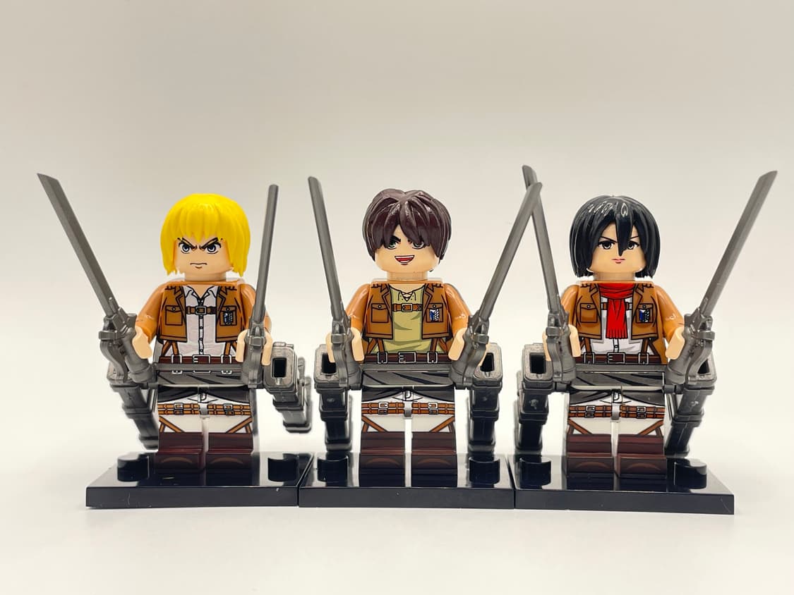 진격의 거인 피규어 3종 상품이미지1