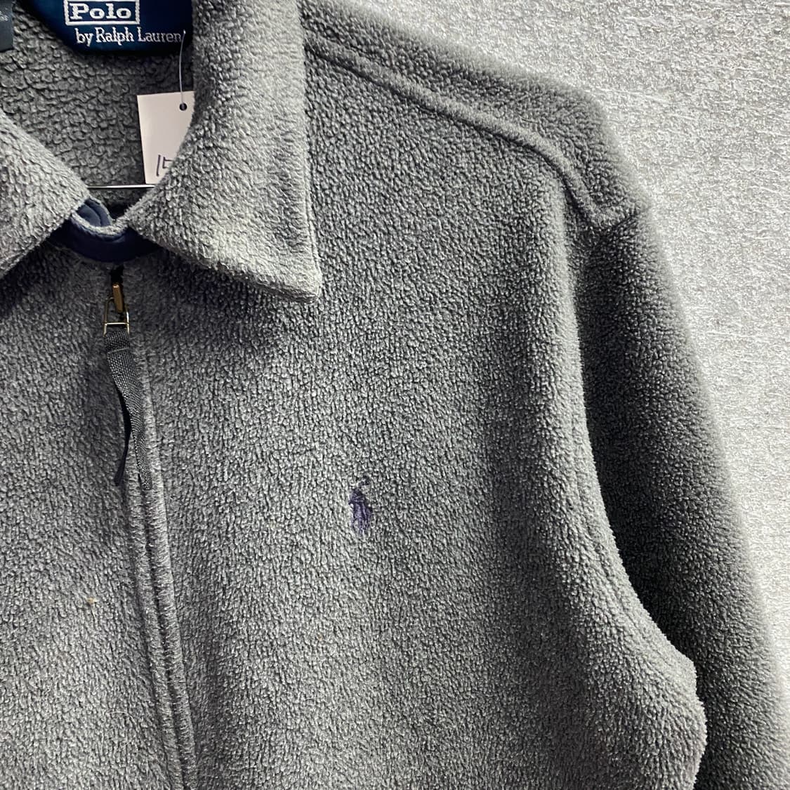 폴로랄프로렌 포니로고 그레이 플리스 스윙톱 자켓 B4469  상품이미지3