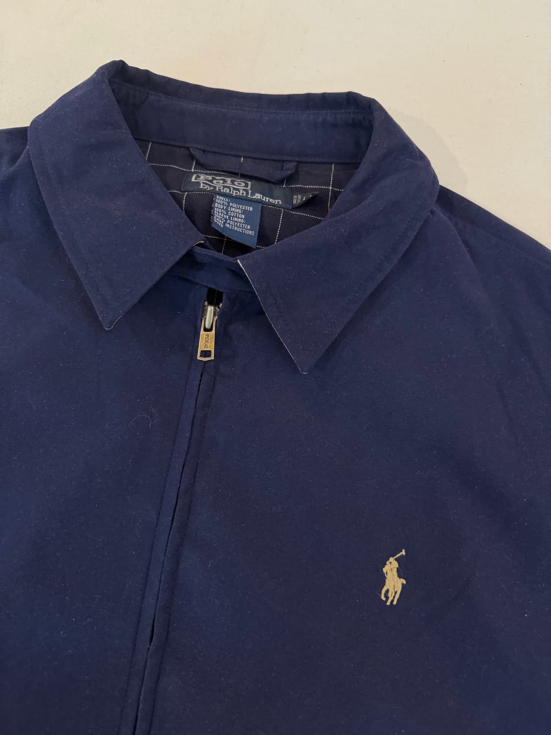 폴로 랄프로렌 블루종 스윙탑 봄버자켓 네이비 상품이미지2