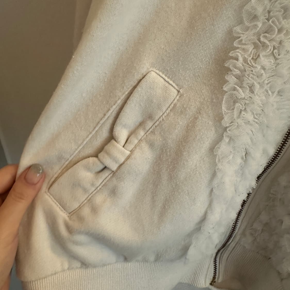 리즈리사 레이스 후드집업 상품이미지5