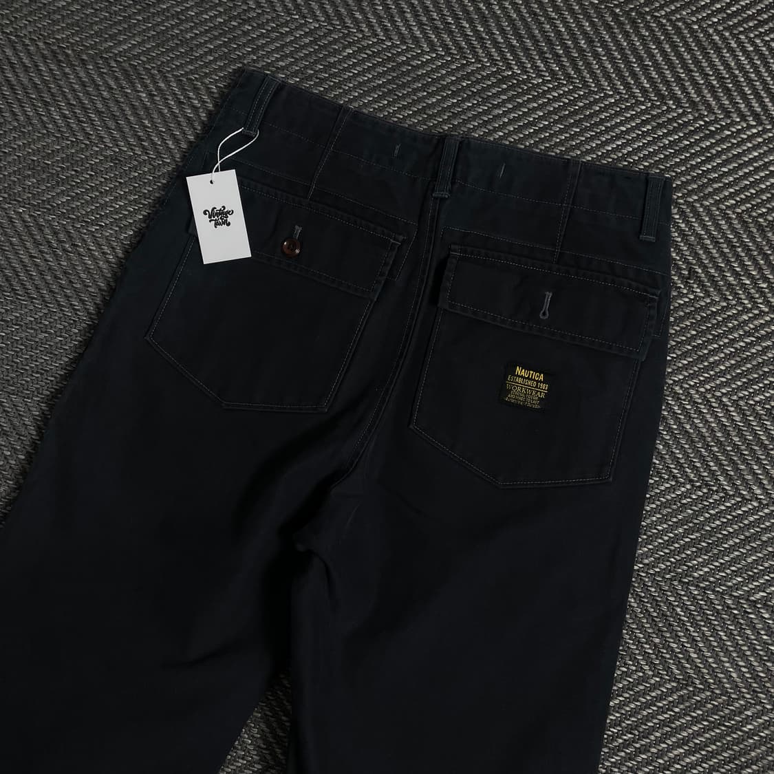 노티카 아메카지 디테일 퍼티크 코튼 팬츠o 4255 상품이미지3